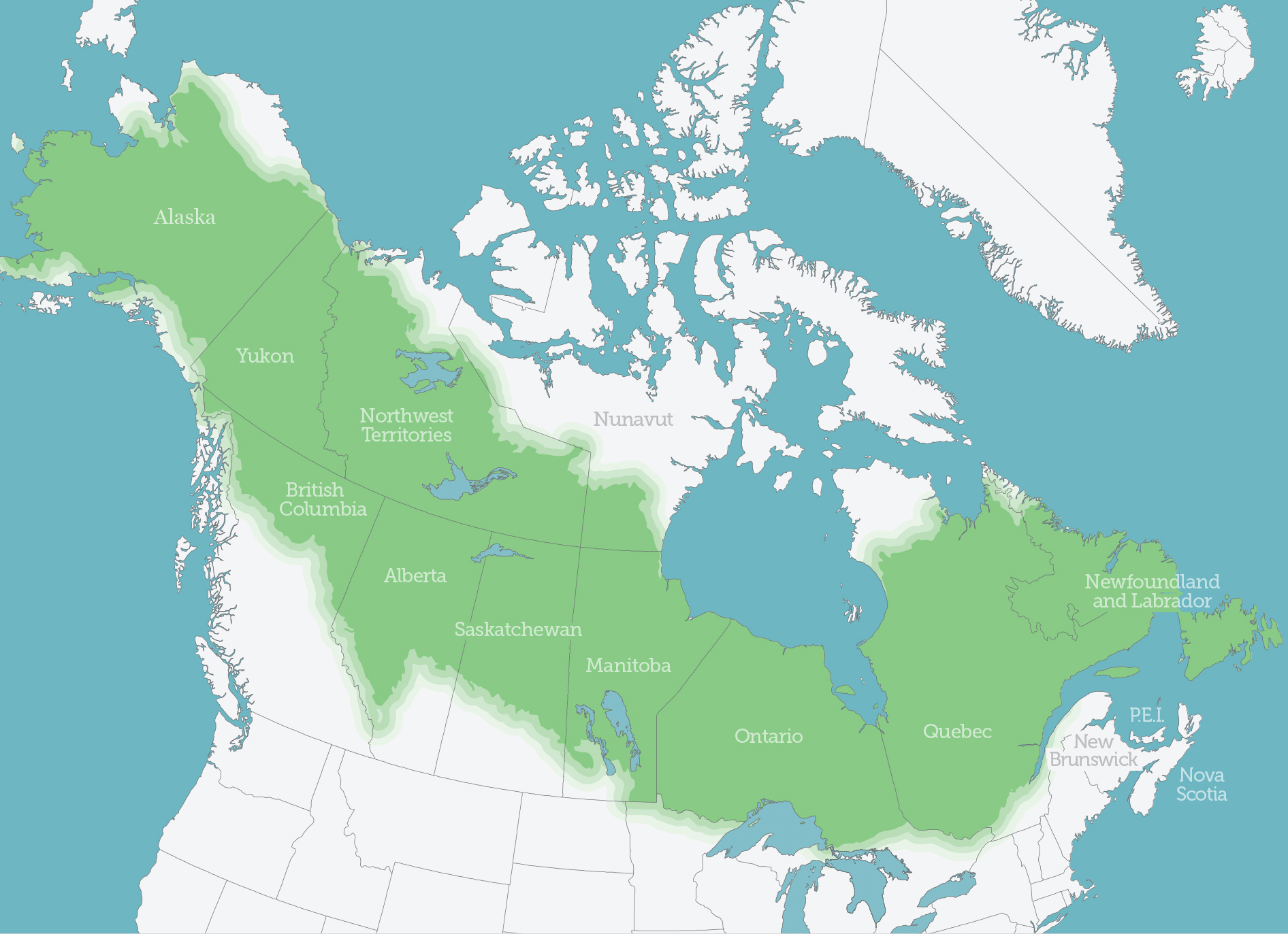 Канадский на карте северной америки. Леса Канады карта. Территория Нунавут. Нунавут на карте Канады. Нунавут Северная Америка.