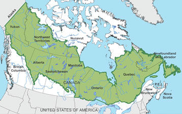 North American Taiga Maps